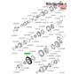 Mitsubishi MD743176 Tandwiel M/T Tussenas 1e Versnelling