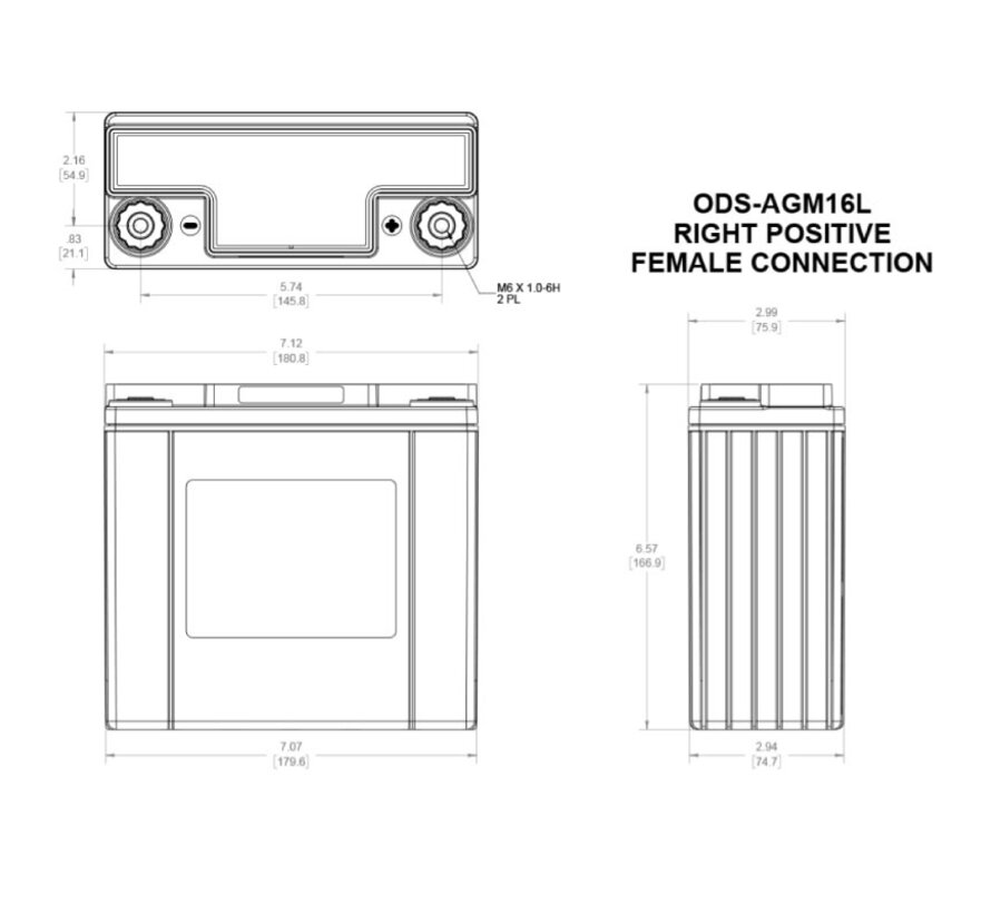 Odyssey Accu - ODS-AGM16L - PC680