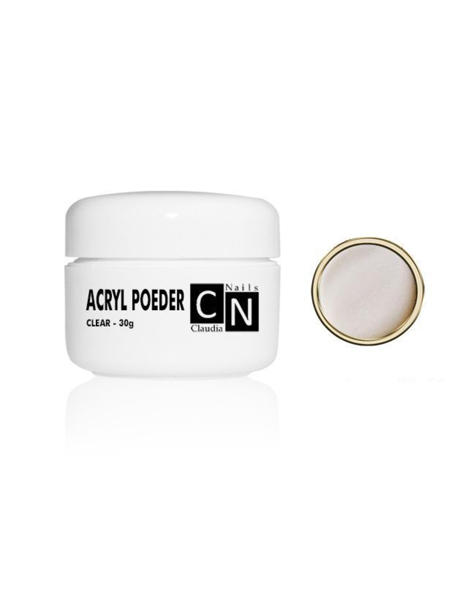 ClaudiaNails Acryl poeder clear 30 gram