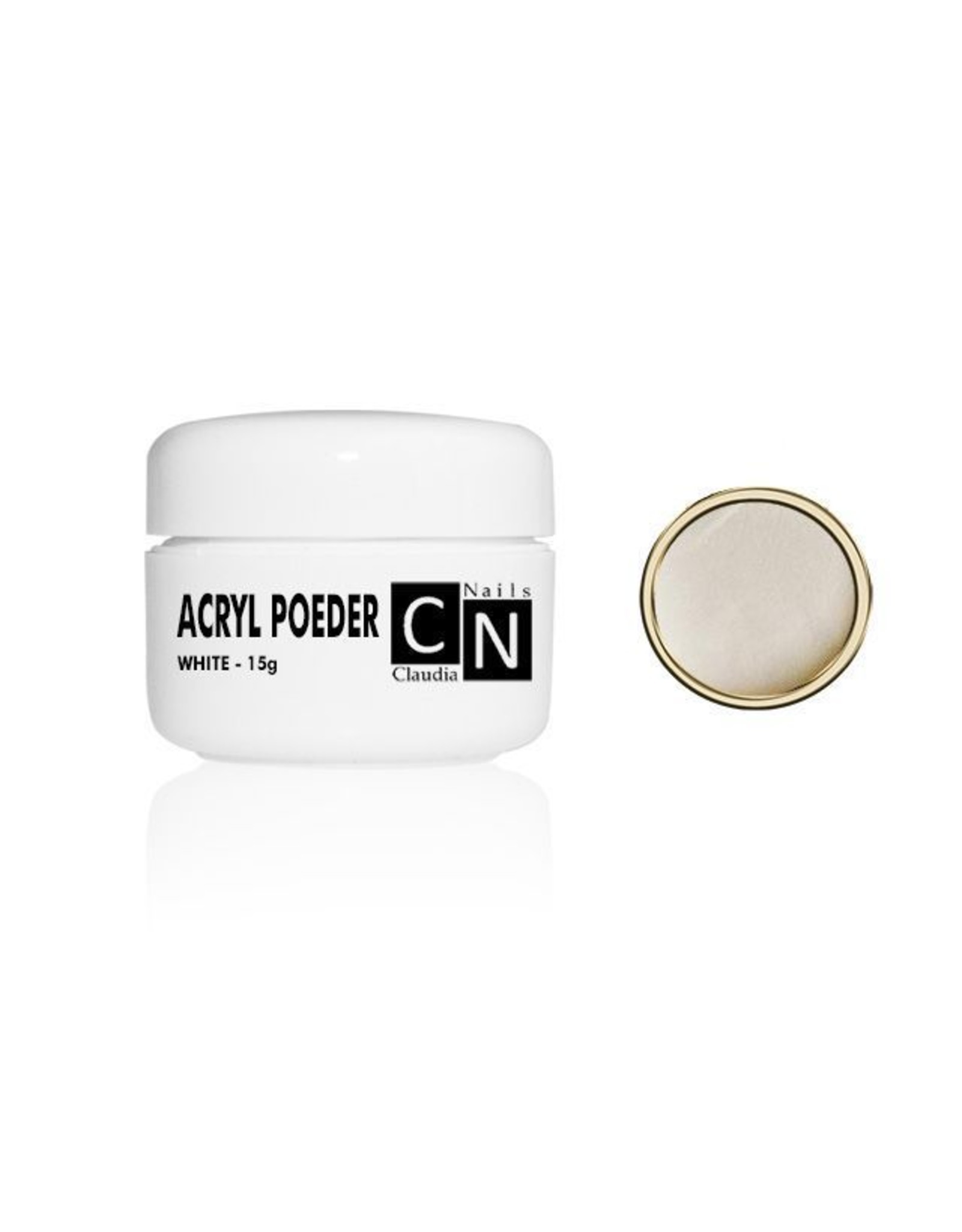 ClaudiaNails Acryl poeder Wit 15 gram