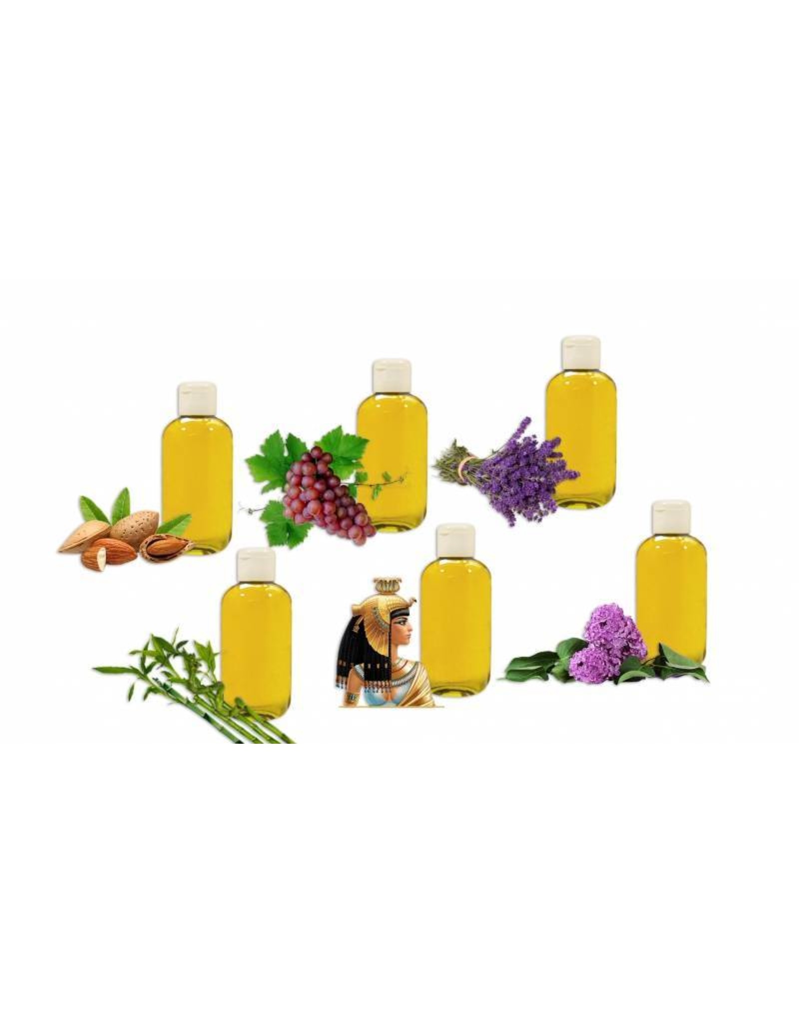 DeOliebaron Amandel Massage Olie 1000 ml + Pomp