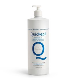 QUICKEPIL Wax Massage Olie Voor Na Ontharing 1000ml.