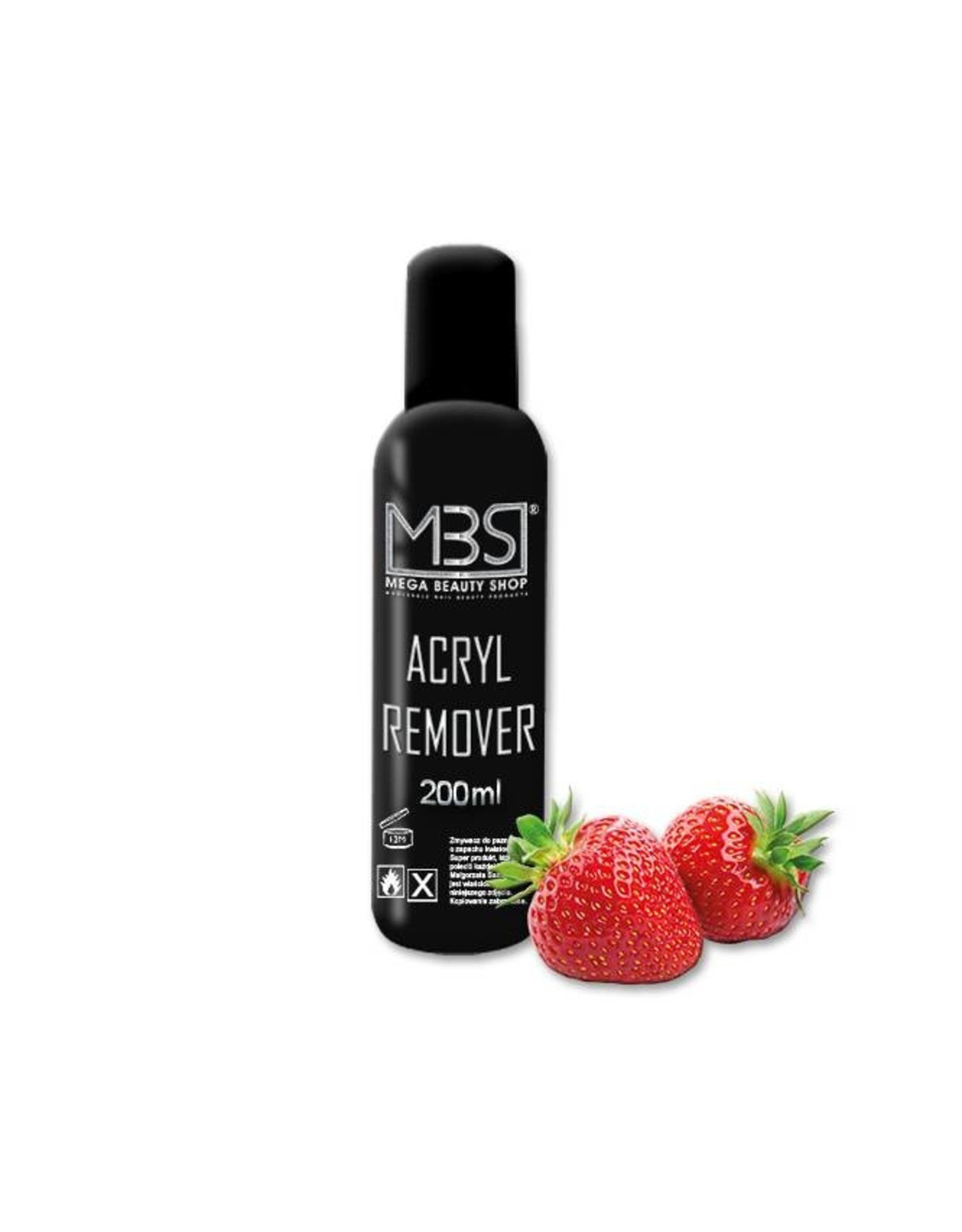 Mega Beauty Shop® Acryl remover (200 ml)   met aardbeiengeur