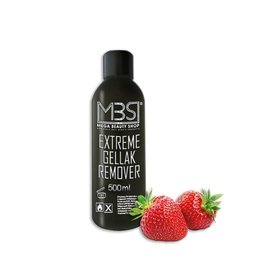 Mega Beauty Shop® Extreme gellak remover (500 ml)    met aardbeiengeur