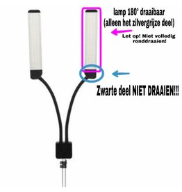 Merkloos LED Lamp voor wimpers en make up