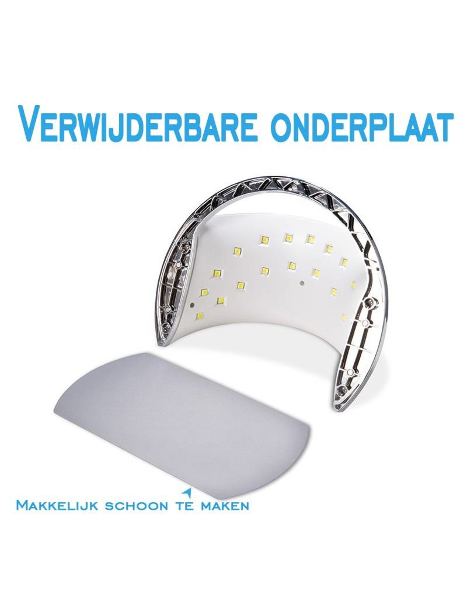 SUN Originele Sun6 UV / LED lamp 48 watt Wit