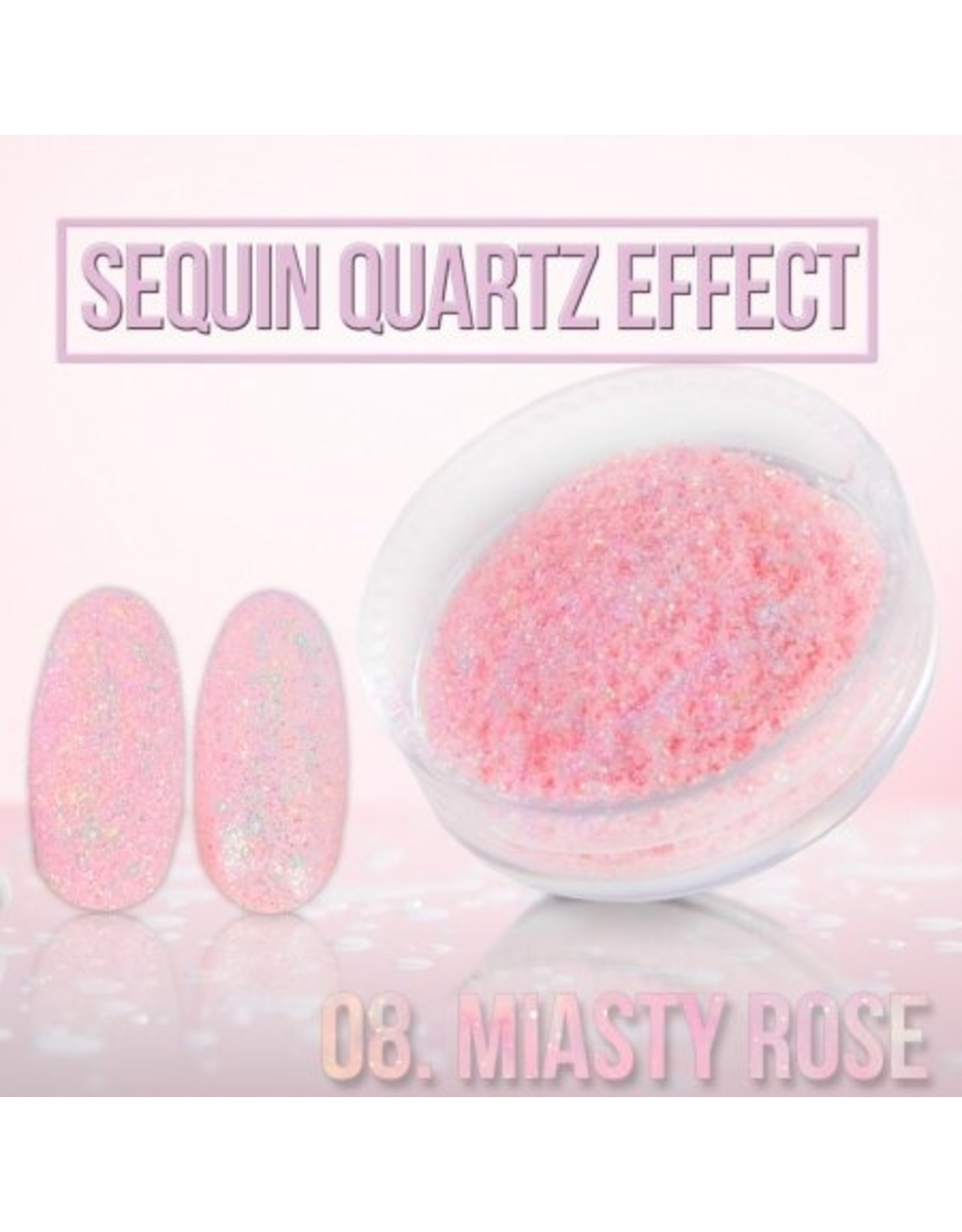 Merkloos Seaquin Quarts effect - Masty Rose