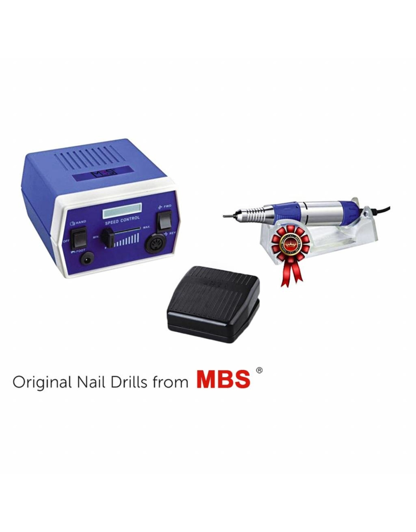 Merkloos Nagelfrees JD700 Originele + Keramische frees MBS®