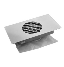 Merkloos Inbouw afzuiger Zilver