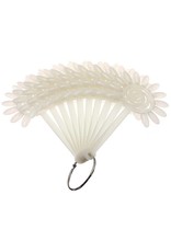 Merkloos Nagel Display in Bloemvorm