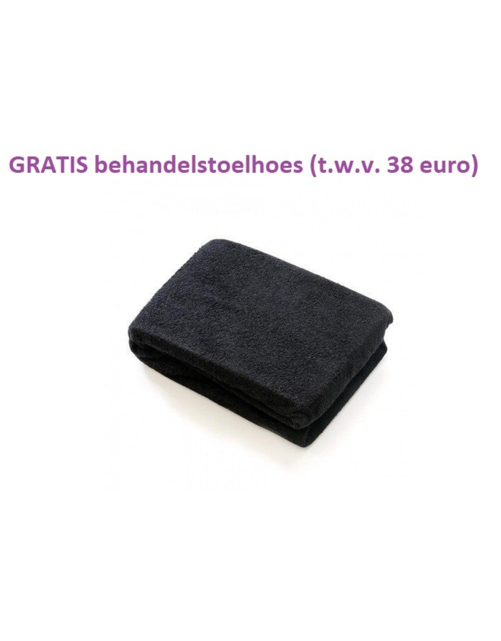 Merkloos 54. Starter set ZWART met GRATIS behandelstoelhoes.