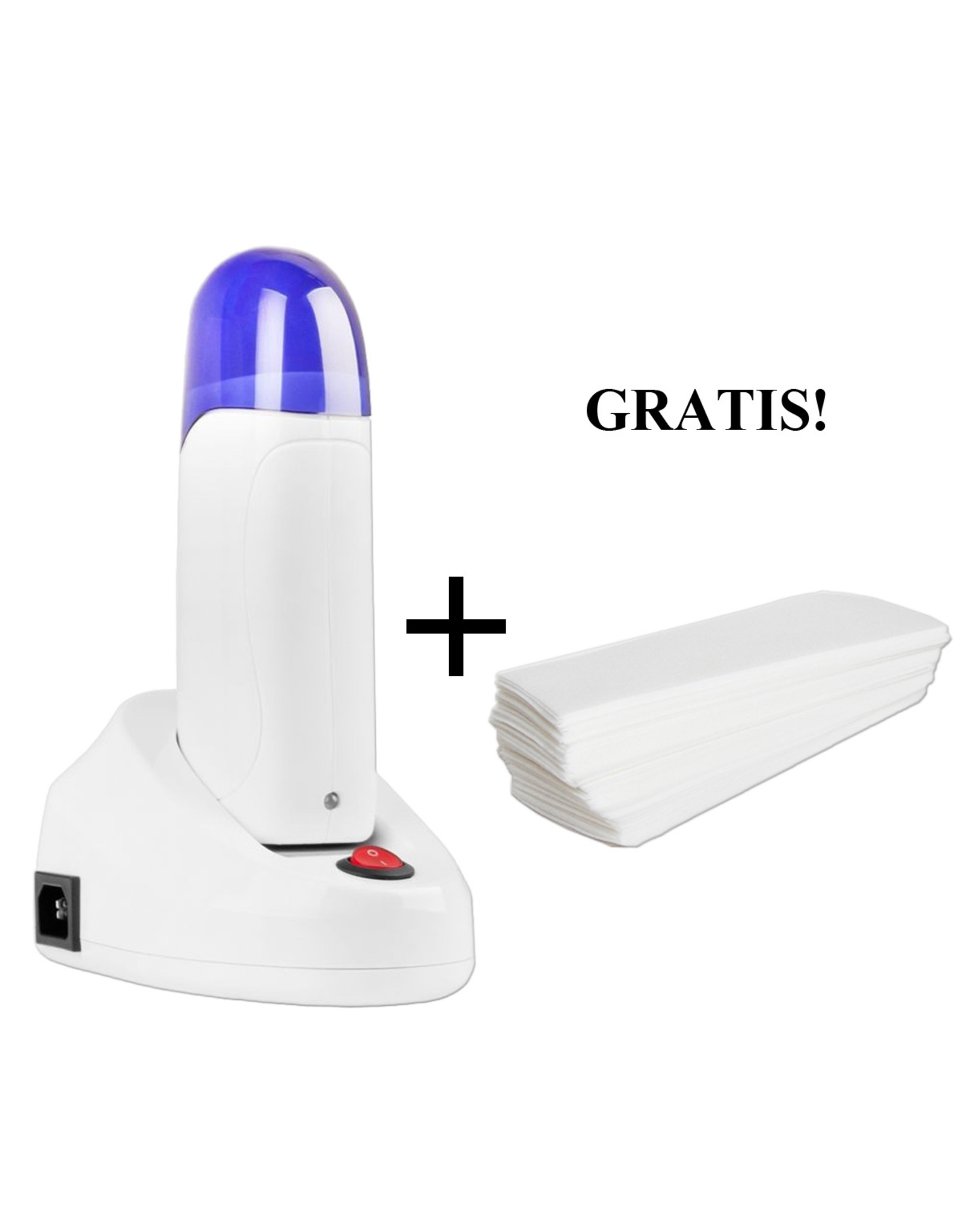 Merkloos ACTIE!  Waxapparaat 40Watt  + GRATIS Harsstrips 40 stuks (Set 3)