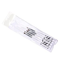 Merkloos Nailart Penselen. Complete set met 5 stuks Merkloos Nailart Penselen. Complete set met 5 stuks
