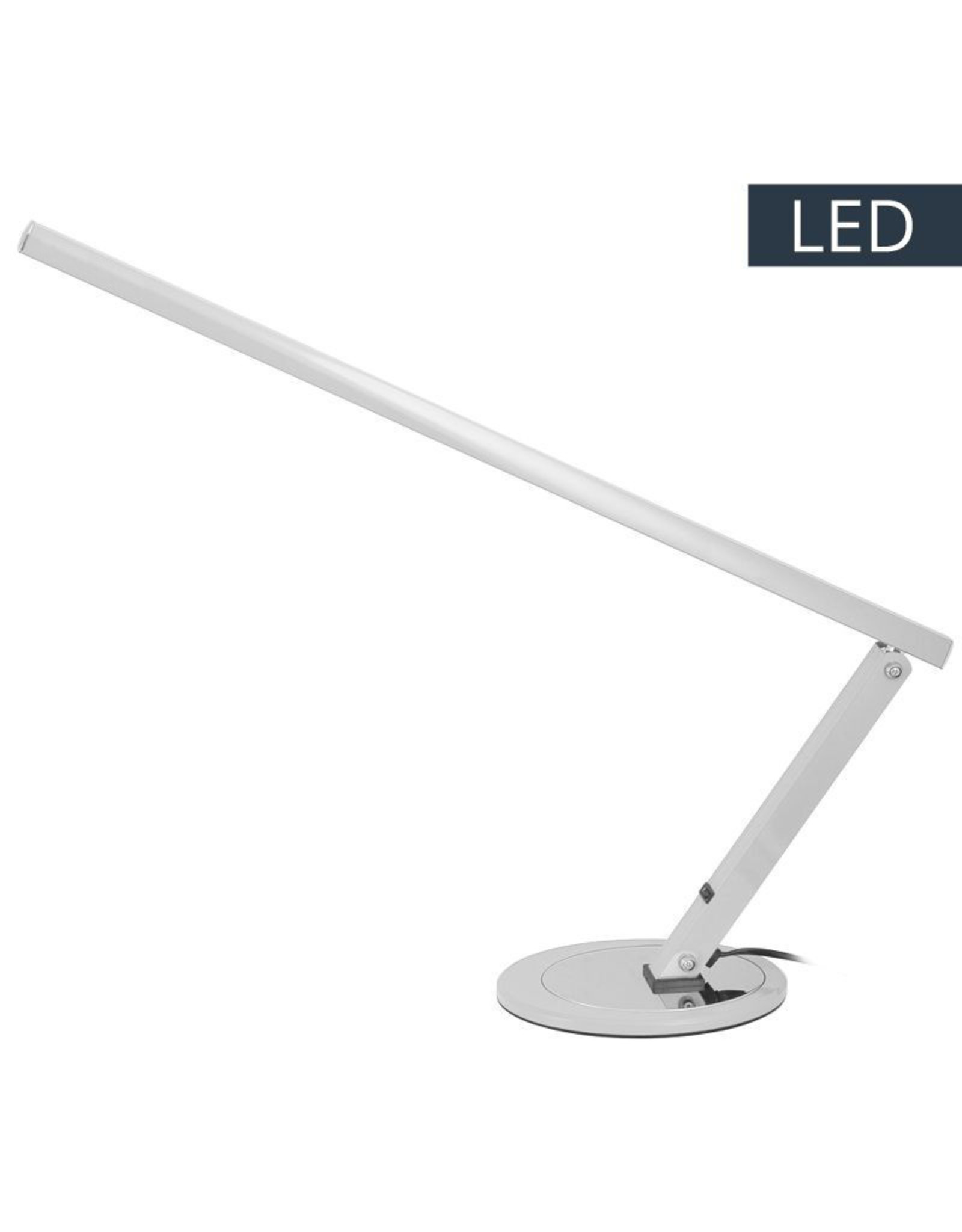 Merkloos LED Tafellamp Zilver