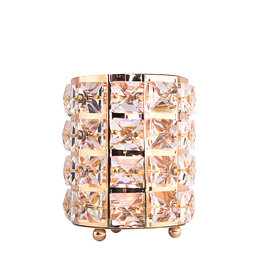 Merkloos Make up borstel & penseel houder - goud Merkloos Make up borstel & penseel houder - goud