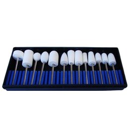 Mega Beauty Shop® Polijst bitjes set voor nagels 13-delig Mega Beauty Shop® Polijst bitjes set voor nagels 13-delig