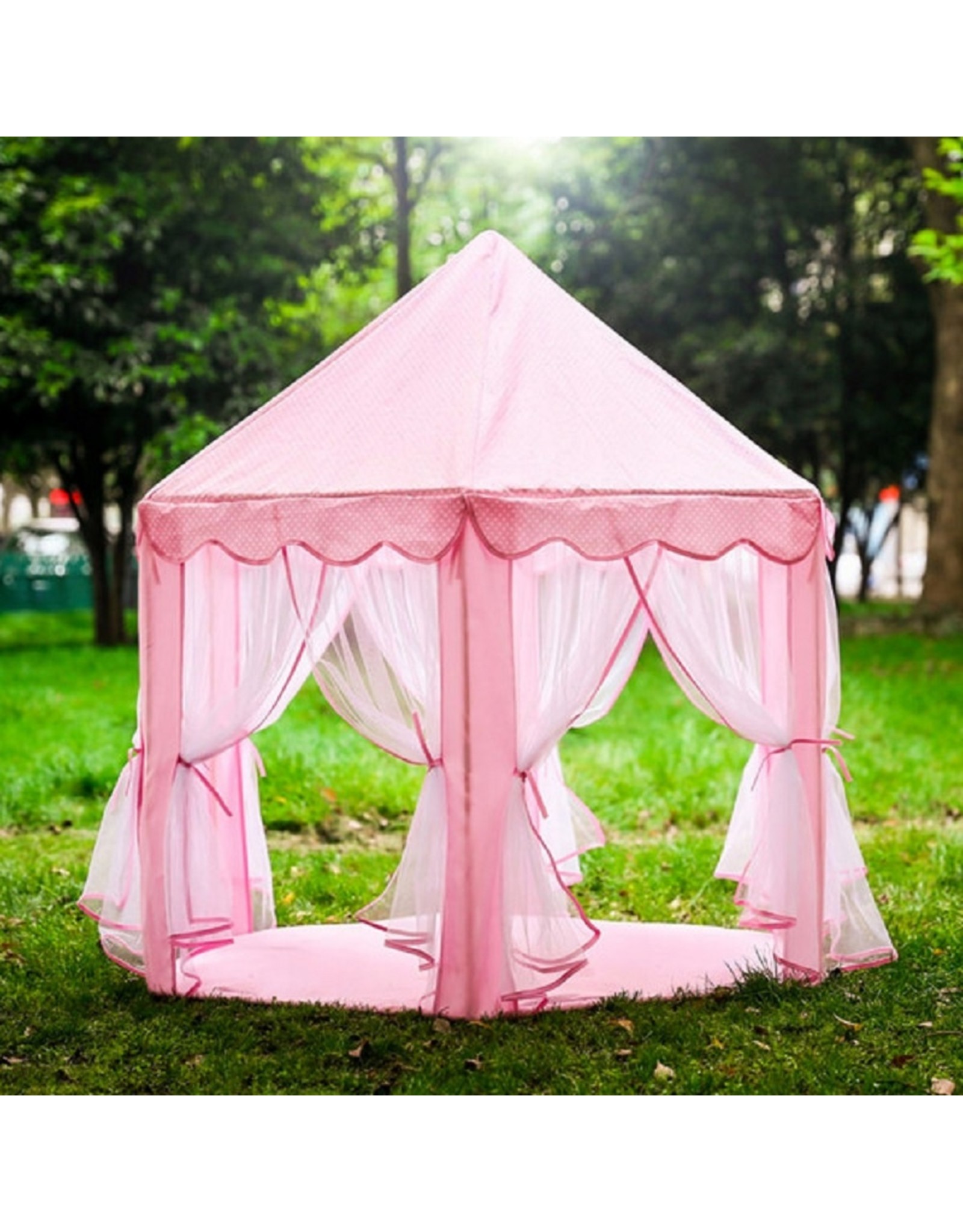 Merkloos Prinsessen Tent/ Prinsessentent/Tent - Kinder Tent /Roze