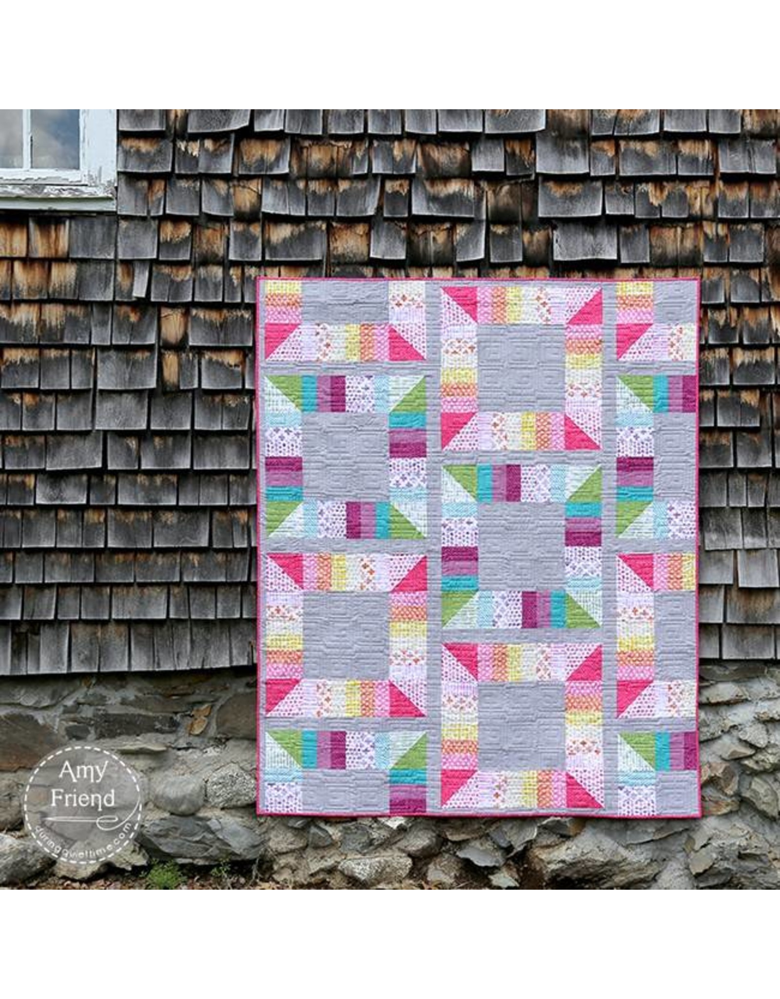 During Quiet Time Amy Friend - Game Board Quilt - pattern