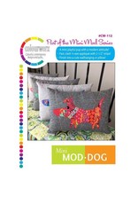 Colourwerx Mini MOD Dog - patroon voor kussen of kleine quilt