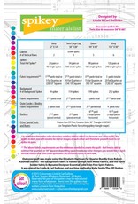 Colourwerx Spikey - patroon voor een quilt