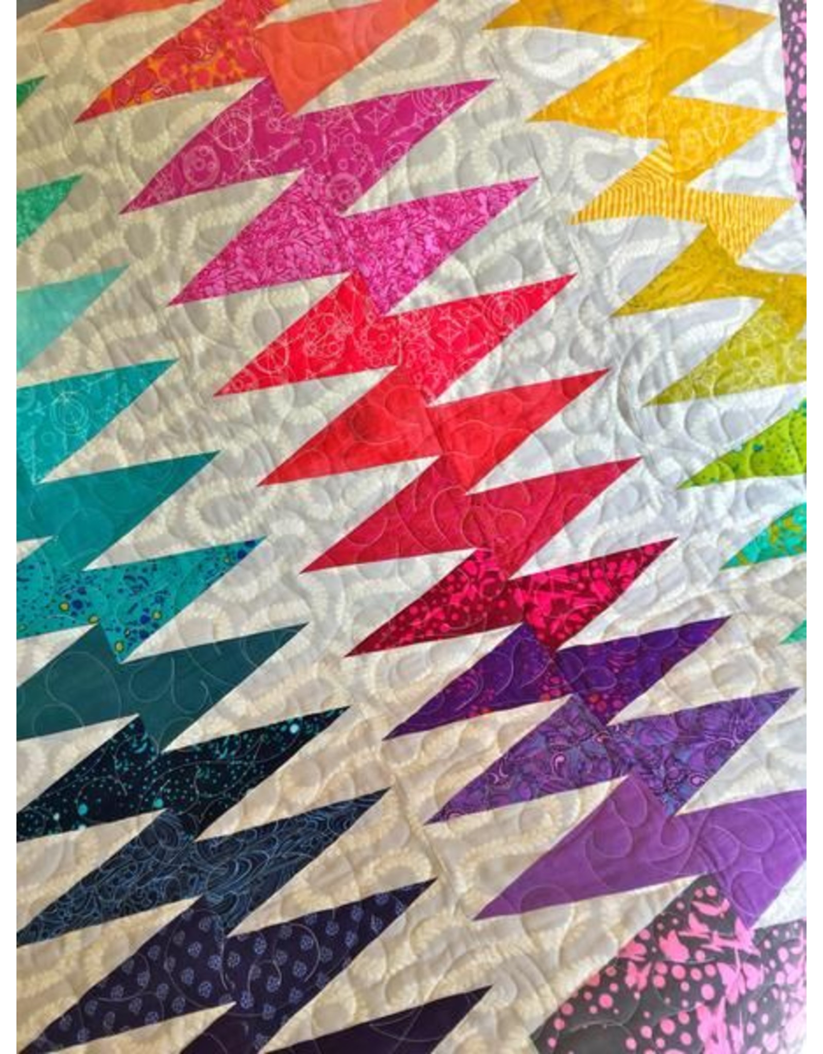 Colourwerx Spikey - patroon voor een quilt