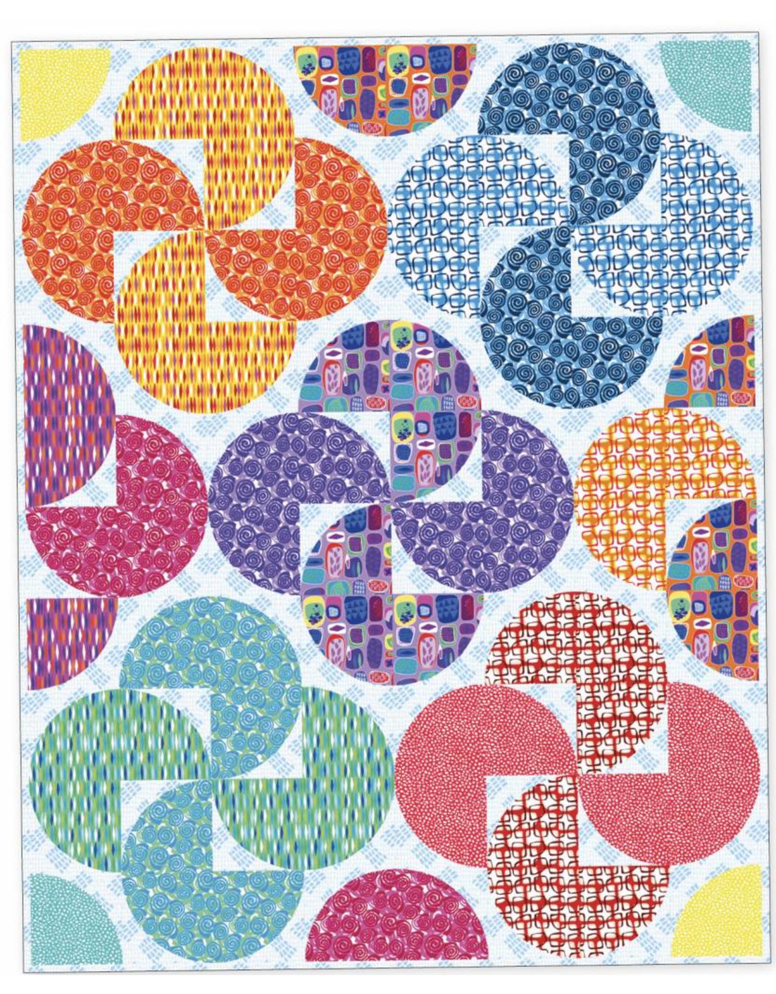 Colourwerx Disco - patroon voor een quilt