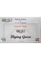 Bloc Loc Flying Geese Square Up Ruler - 3 x 6 inch