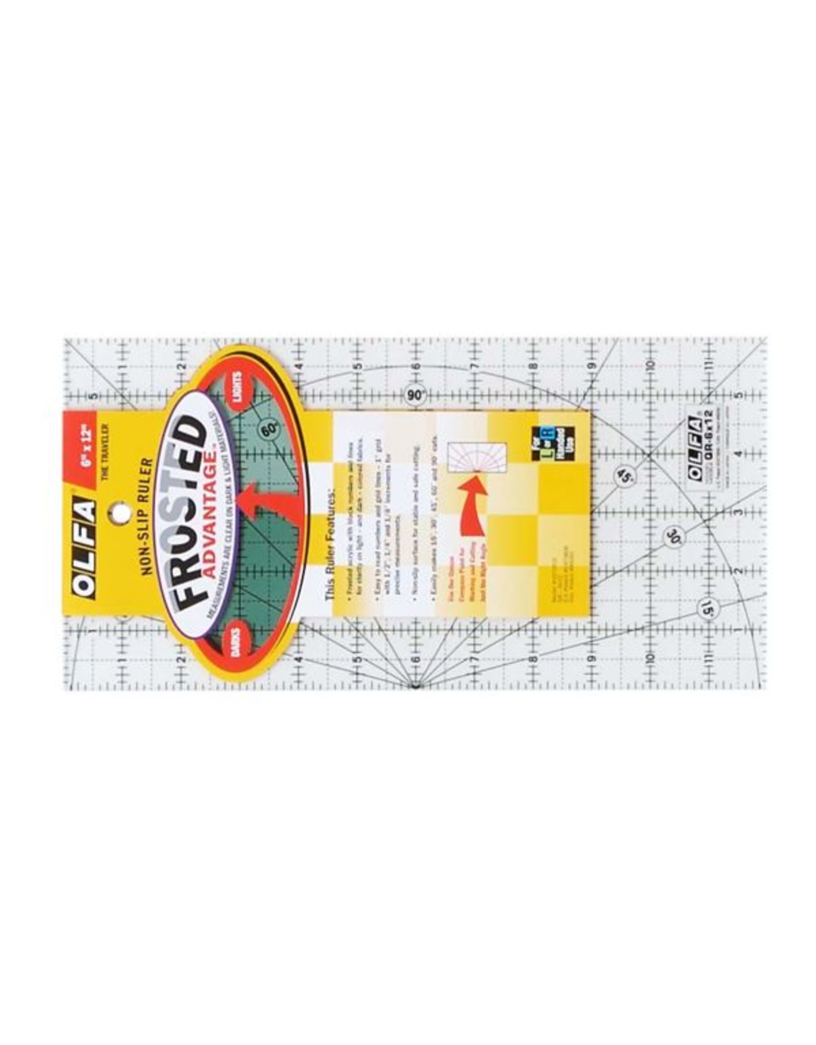 Olfa Olfa Quilt liniaal 6 x 12 inch