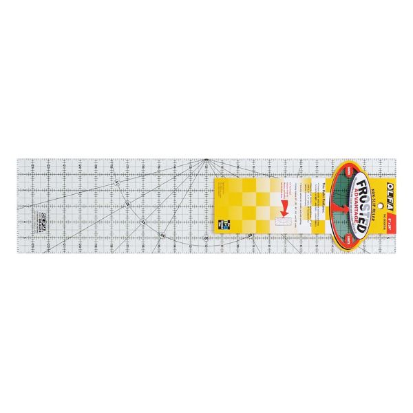 Olfa Quilting Ruler 6 x 24 inch Nanno Creative