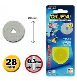Olfa Olfa replacement blade 28mm - 2 pcs