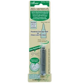 Clover Chaco Liner - Refill Cartridge Silver