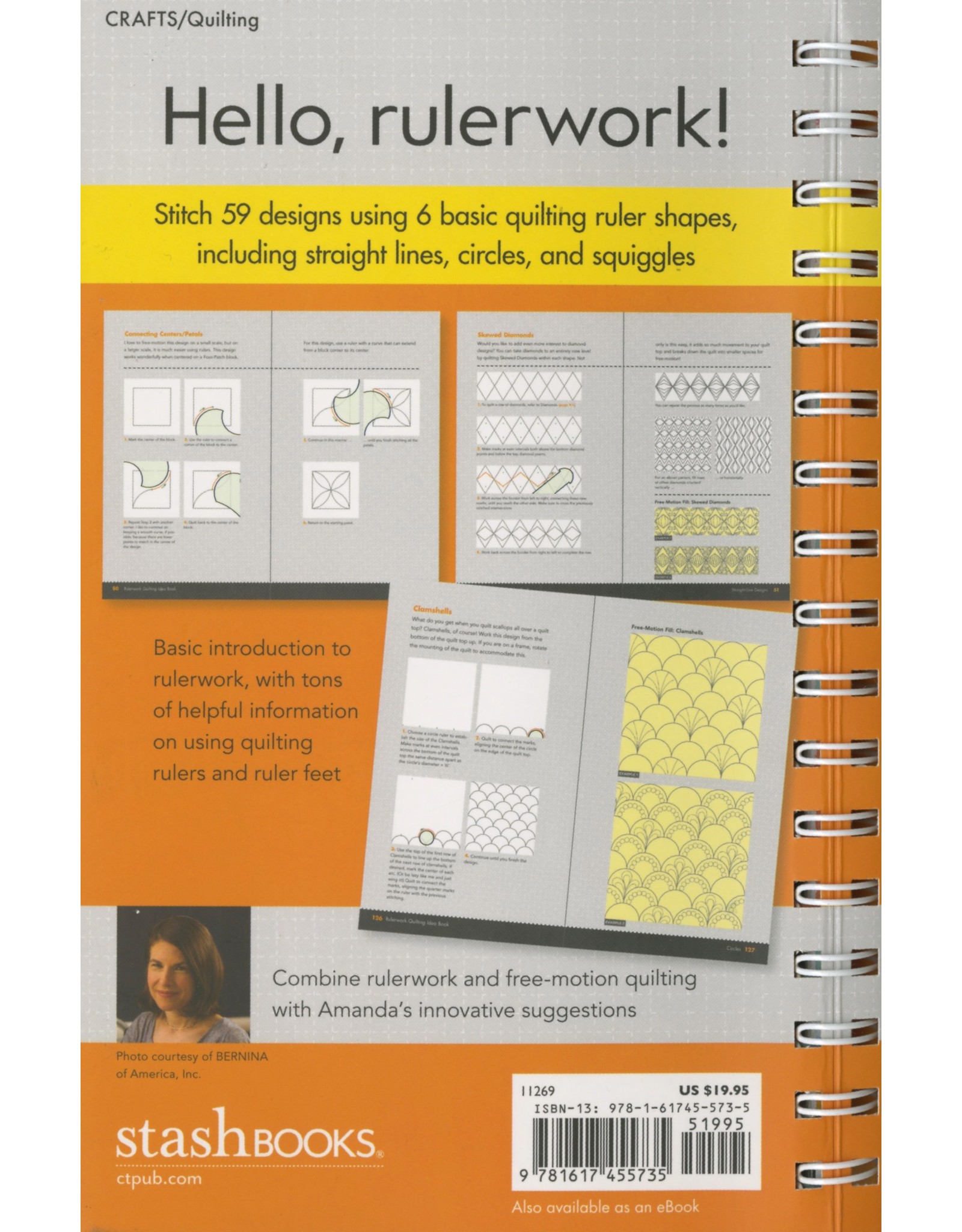 Rulerwork Quilting Idea Book - Amanda Murphy