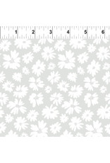 In the Beginning In The Beginning - Doodle Blossoms - Wild Flowers Light Gray - 9DB-1