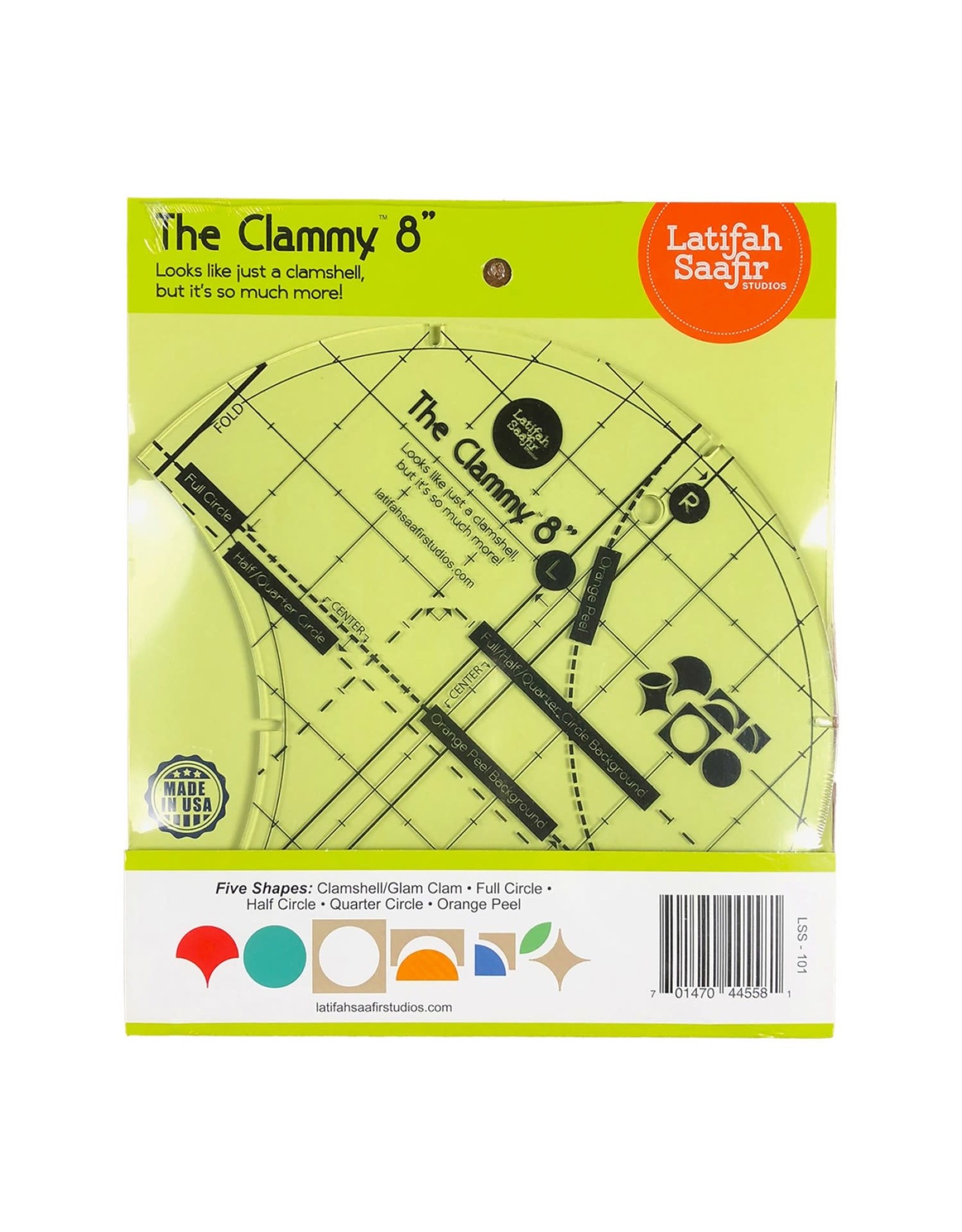 Latifah Saafir Studios The Clammy - 8 inch