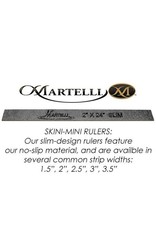 Martelli Skini-Mini Ruler 2.5" x 24"