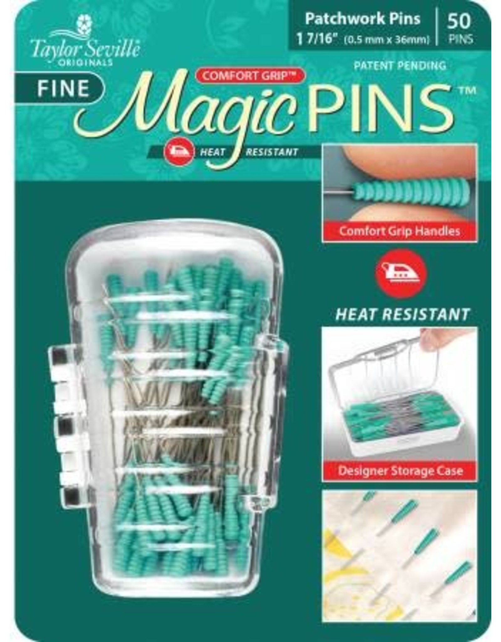 Taylor Seville Magic Pins Fine - 50 pcs