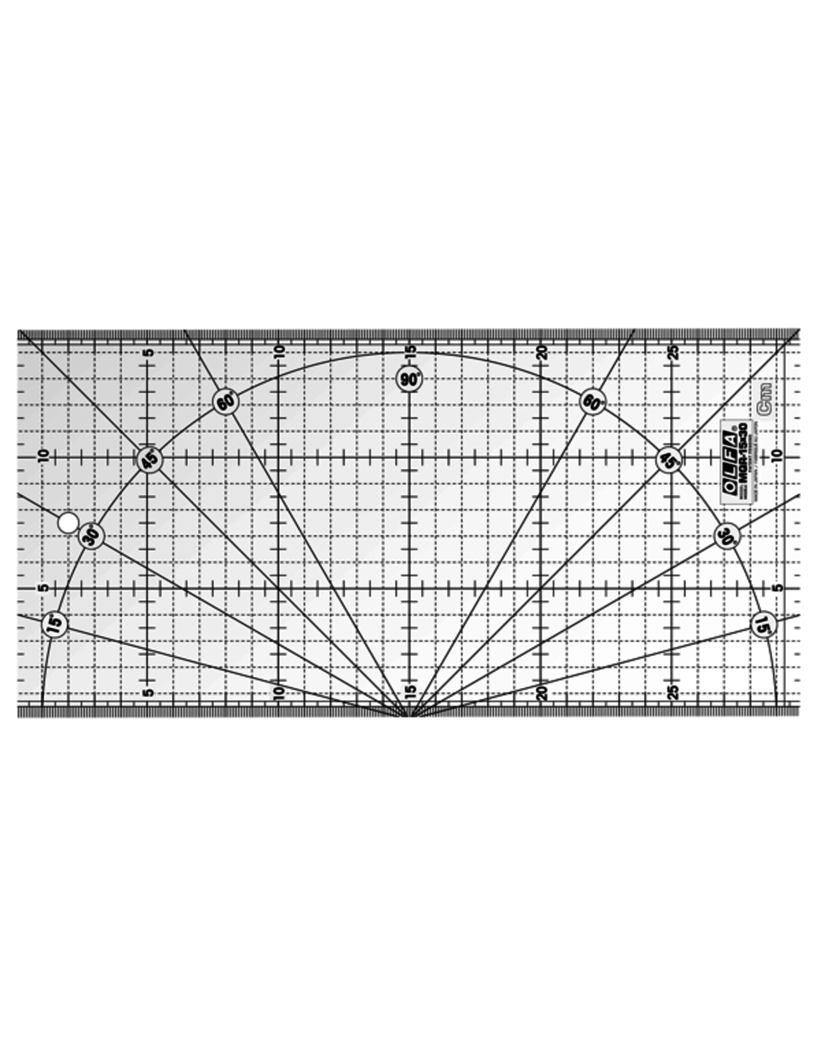 Olfa Quilting ruler 15 x 30 cm