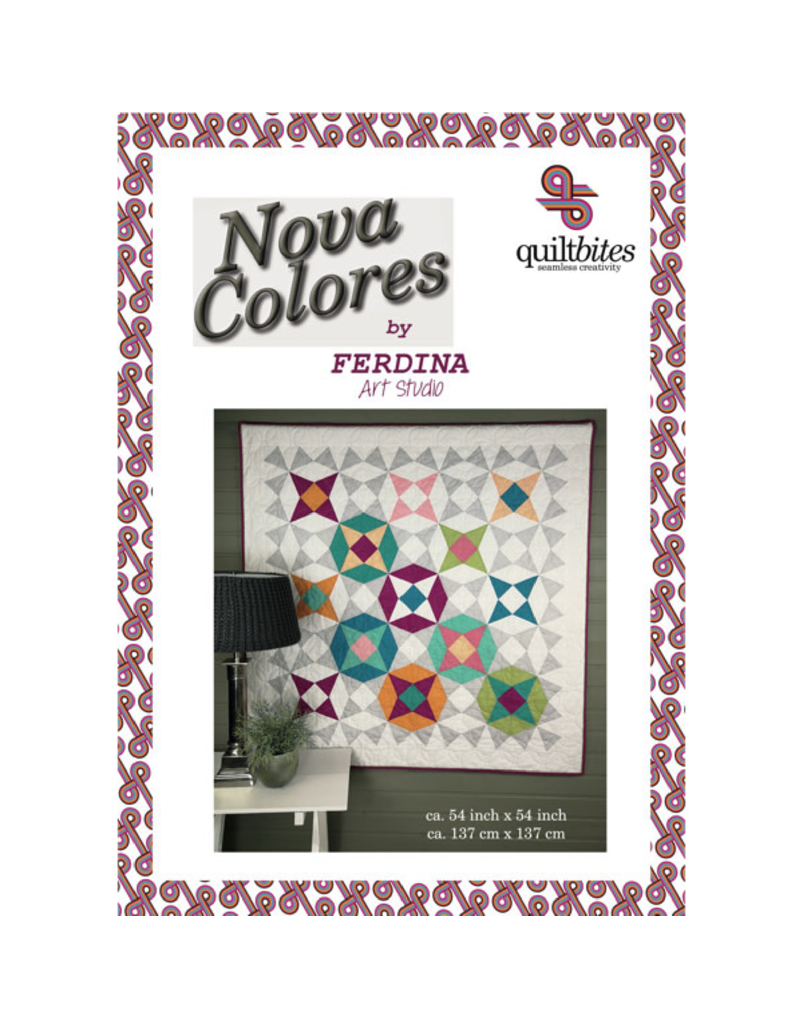 Quiltbites Nova Colores - quilt patroon