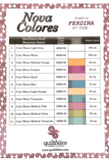 Quiltbites Nova Colores - quilt patroon