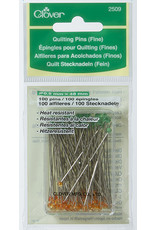 Clover Quilting Pins Fine - 100 pcs