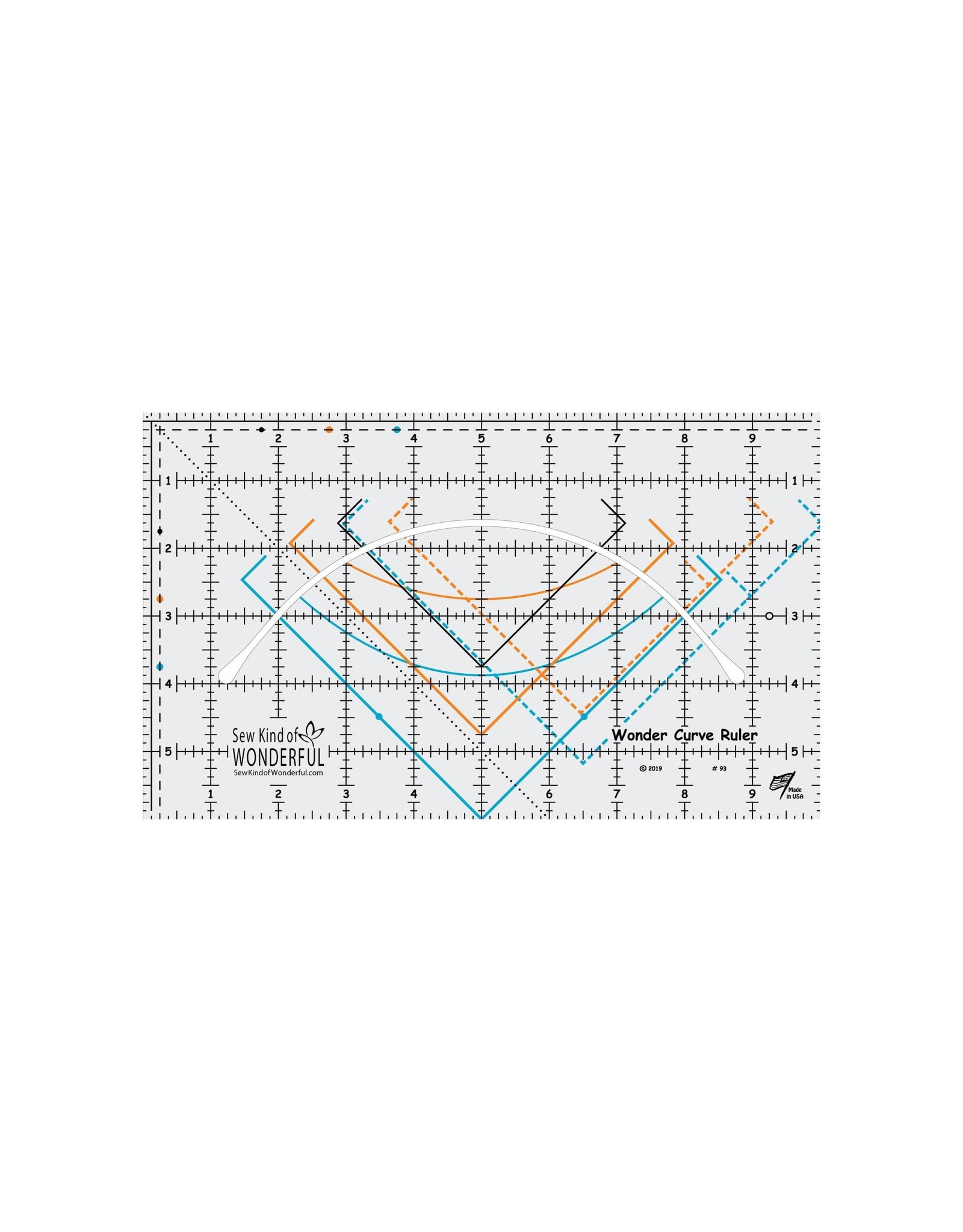 Sew Kind of Wonderful Sew Kind of Wonderful - Wonder Curve Ruler