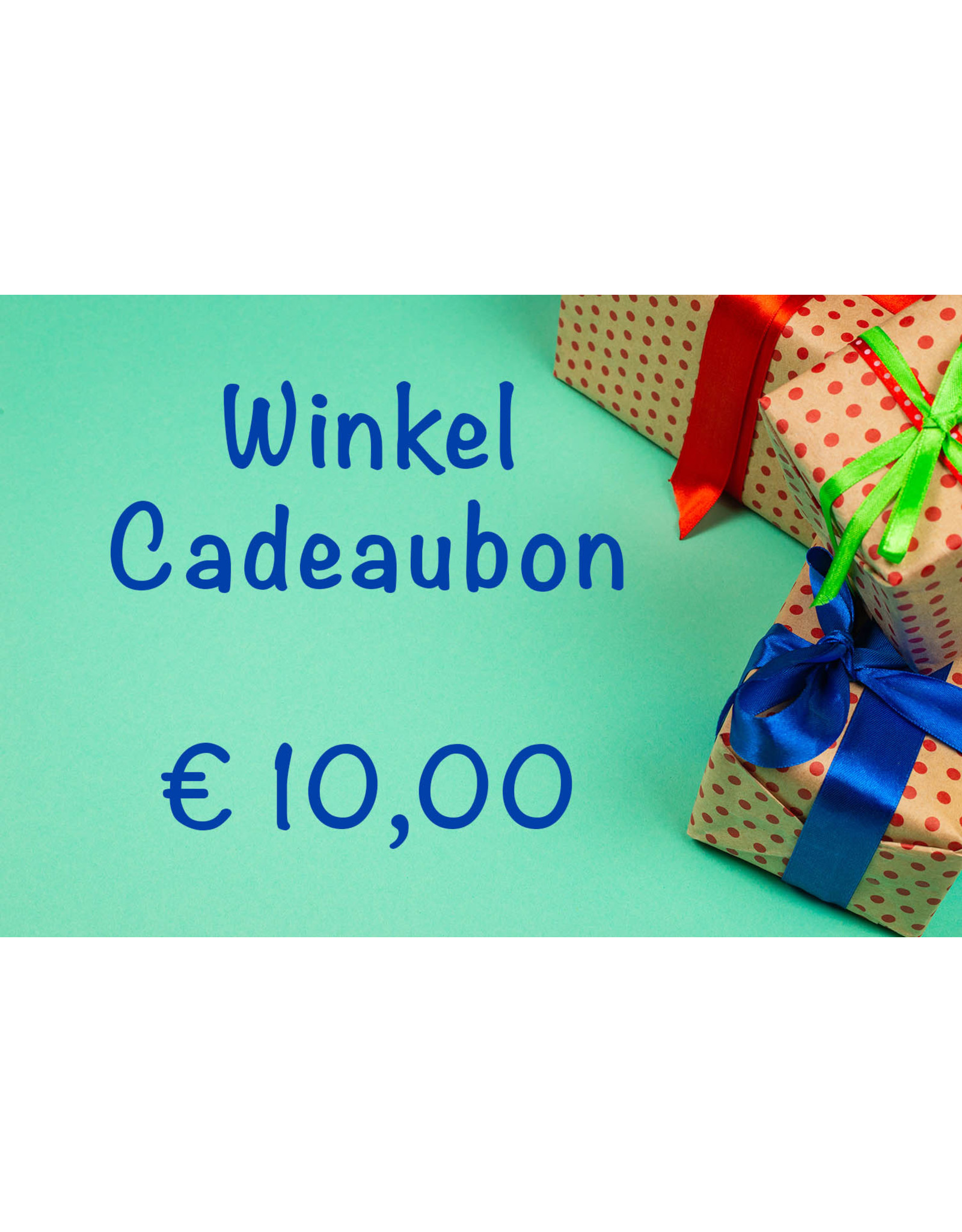 Cadeaubon - Winkel