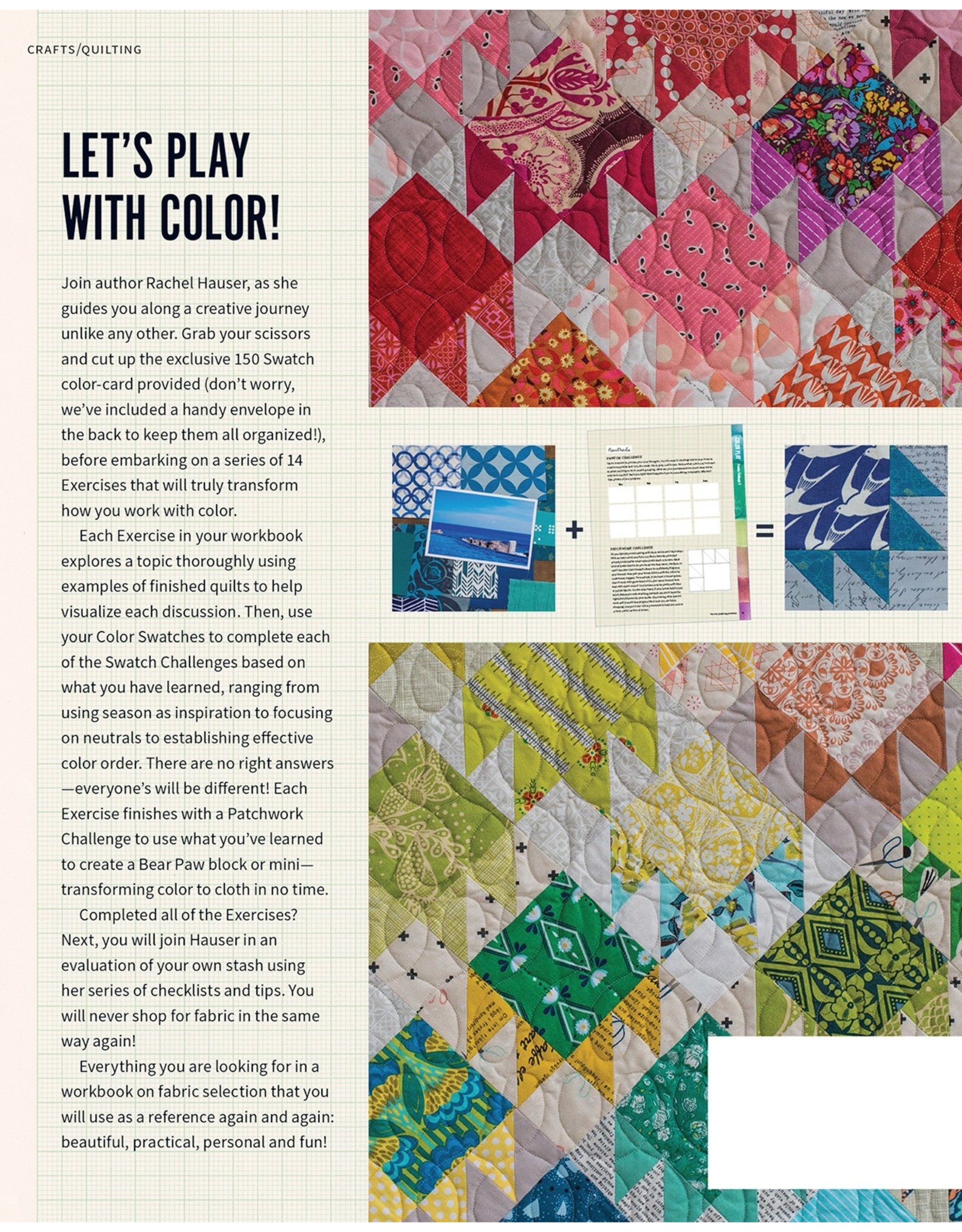 Lucky Spool Rachel Hauser - The Quilter's Field Guide to Color