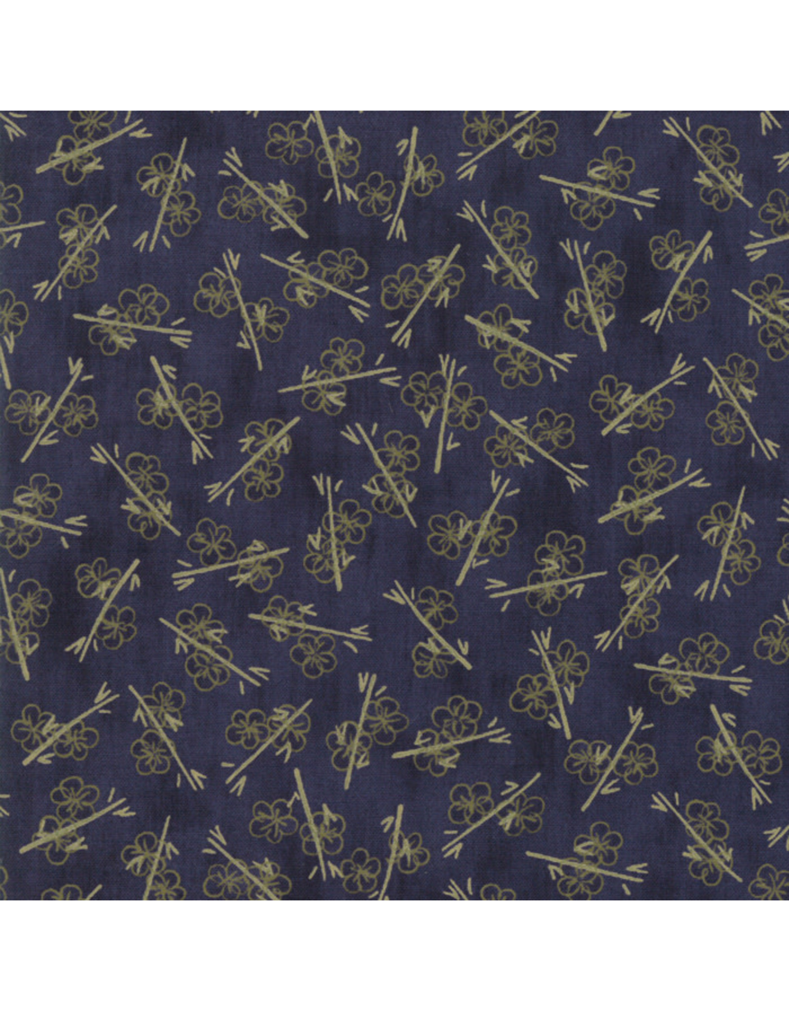 Moda Origami - Plum Blossom Dark Blue