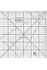 Sew Kind of Wonderful Sew Kind of Wonderful - Sew Square Ruler - 6 inch