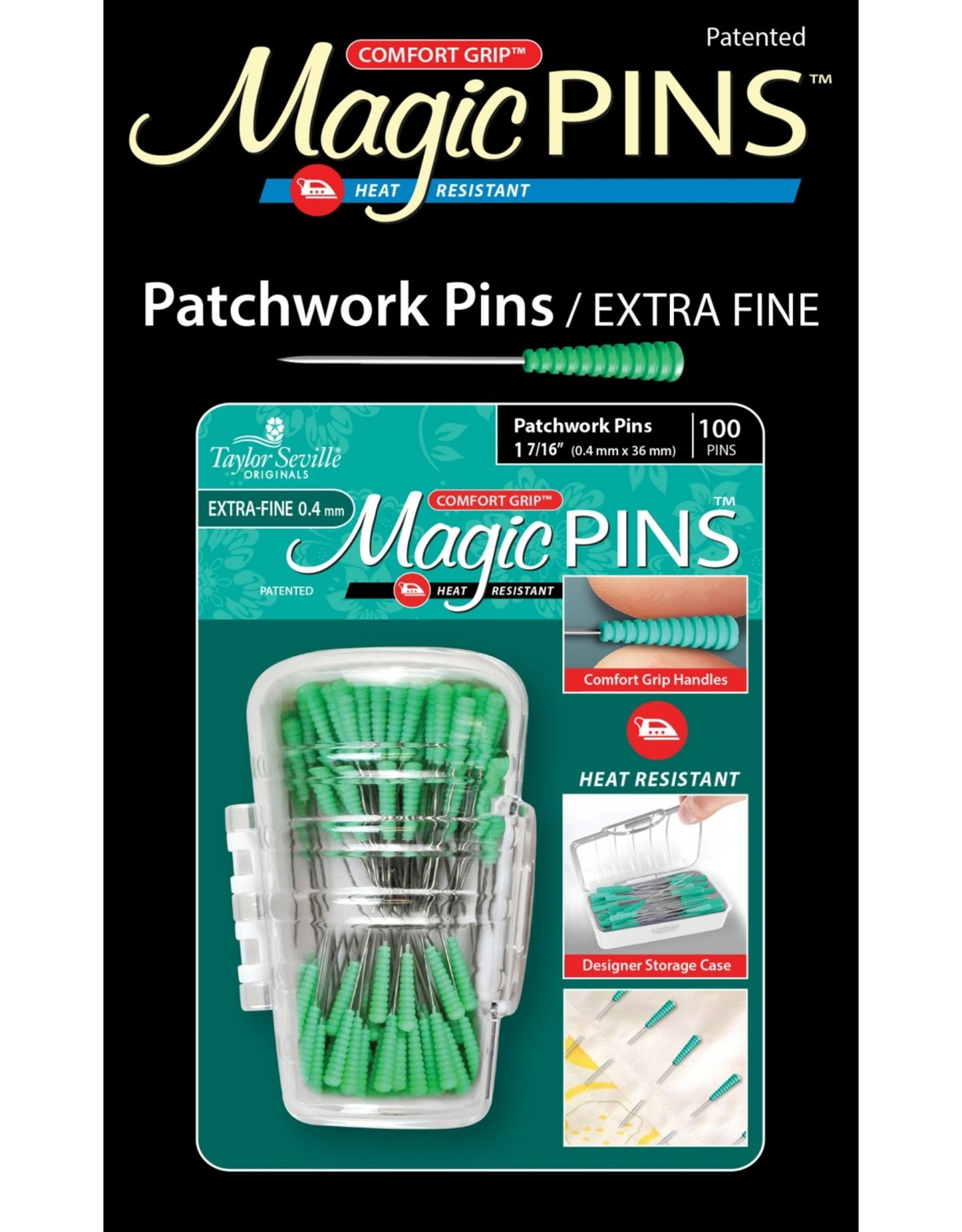 Taylor Seville Magic Pins Extra Fine - 100 stuks