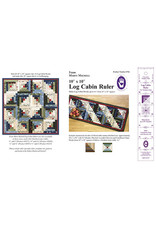 Marti Michell Log Cabin Ruler - 10 x 10 inch precut squares