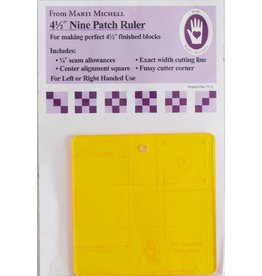 Marti Michell 4,5 inch Nine Patch Ruler