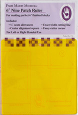 Marti Michell 6 inch Nine Patch Ruler