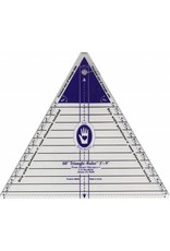 Marti Michell Large Triangle Ruler - 60 degree - 3 - 9 inch - 8963